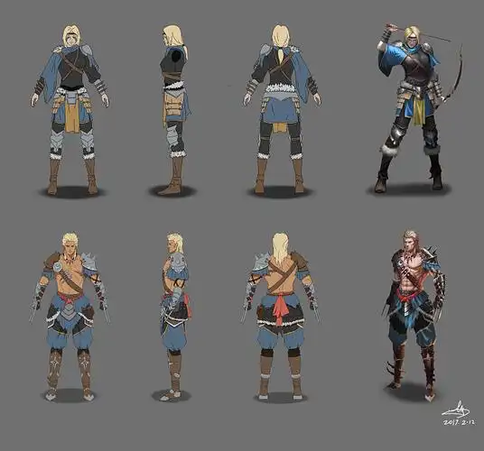 饼饼笙从joker羊转采于2020-05-22 16:43:00角色三视图角色建模三视图