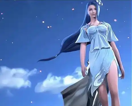 原创斗罗大陆阿银正式复活颜值和气质绝美与唐昊同框像父女