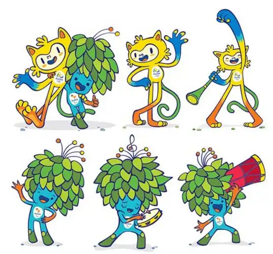 2016奥运会吉祥物图片