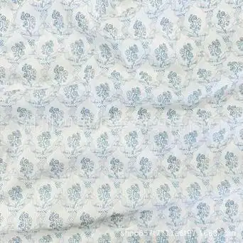 福利40支印花花布面料韩版小碎花手工布料防蚊裤童装女装家居府绸