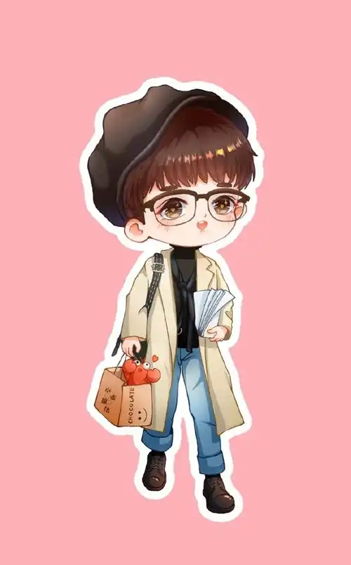 来看神仙粉丝画的q版肖战～在画小赞过程中进步成长收获快乐独特画风