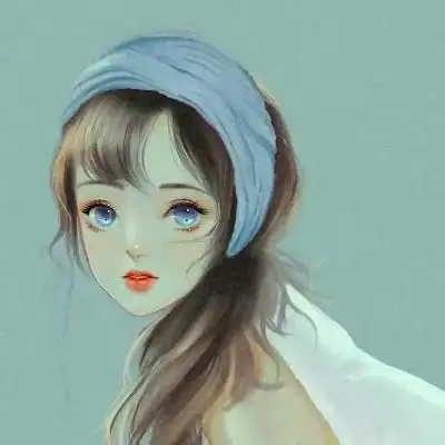 女生抖音卡通头像手绘超火图片_女生动漫头像_头像屋