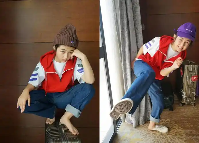 17岁的张子枫晒照"大长脚"抢镜,网友:好担心她买不到鞋!