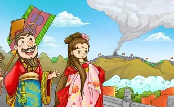 原创褒姒不爱笑为何能在烽火戏诸侯中笑了她最终的结局如何