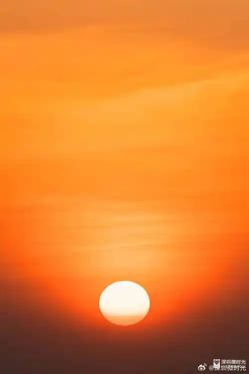 深圳被晚霞刷屏了##深圳世纪晚霞##深圳##深圳美景##城市风光##深圳