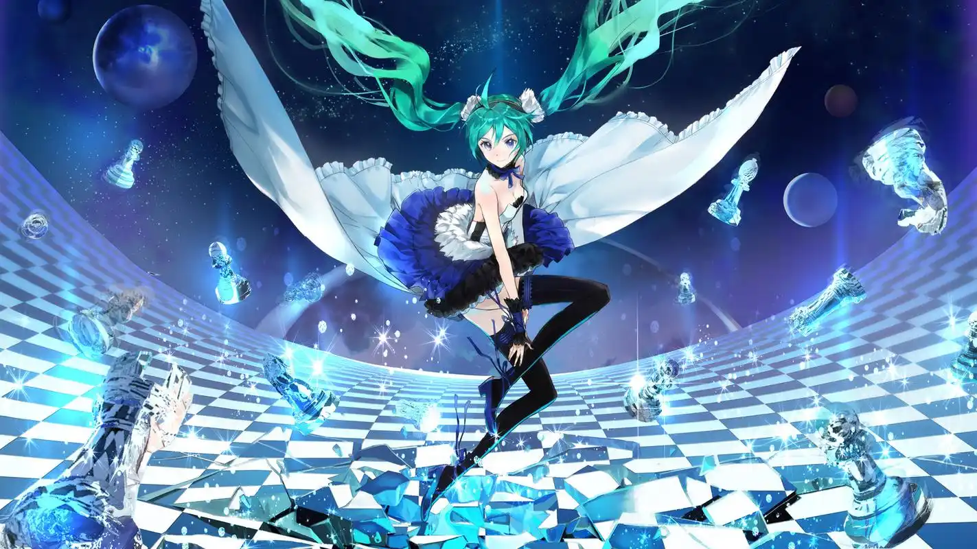 初音公主殿下#二次元美图# #动漫美图