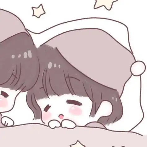 可爱情侣头像图片一对卡通抖音