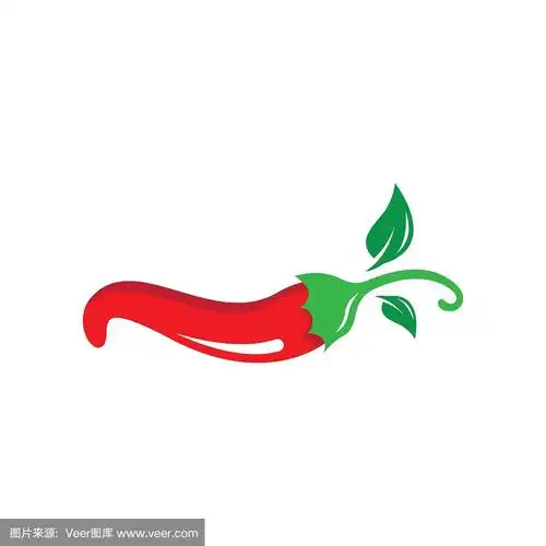 辣辣椒标志矢量图标