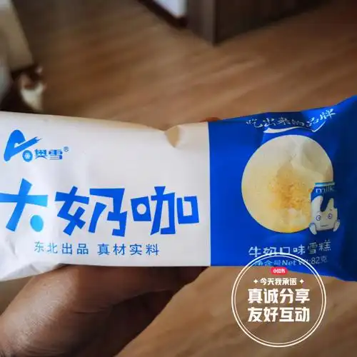 入伏后的第一支雪糕奥雪大奶咖