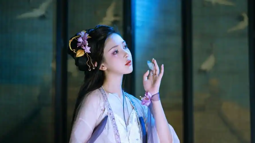 唯美古风美女4k电脑壁纸3840x2160