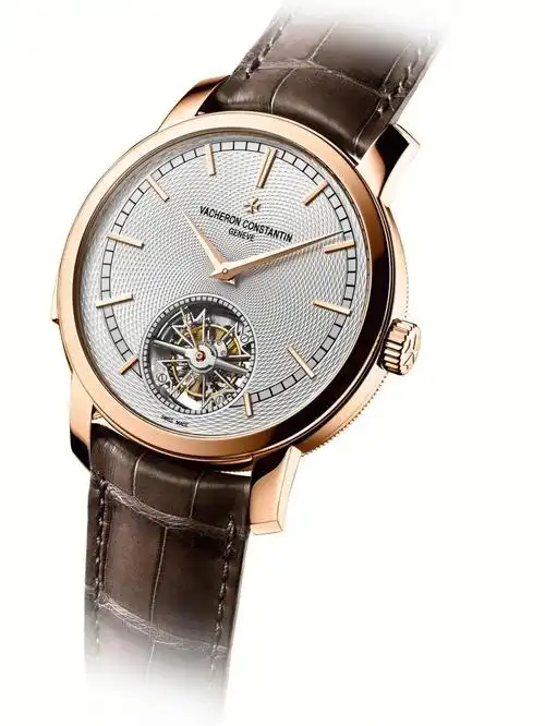 江诗丹顿  traditionnelle 传袭系列 陀飞轮三问腕表,彰显日内瓦直眄