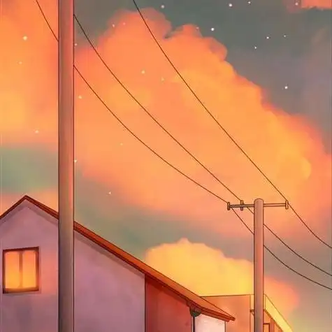 高清动漫风景图片头像