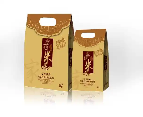 大米包装袋设计