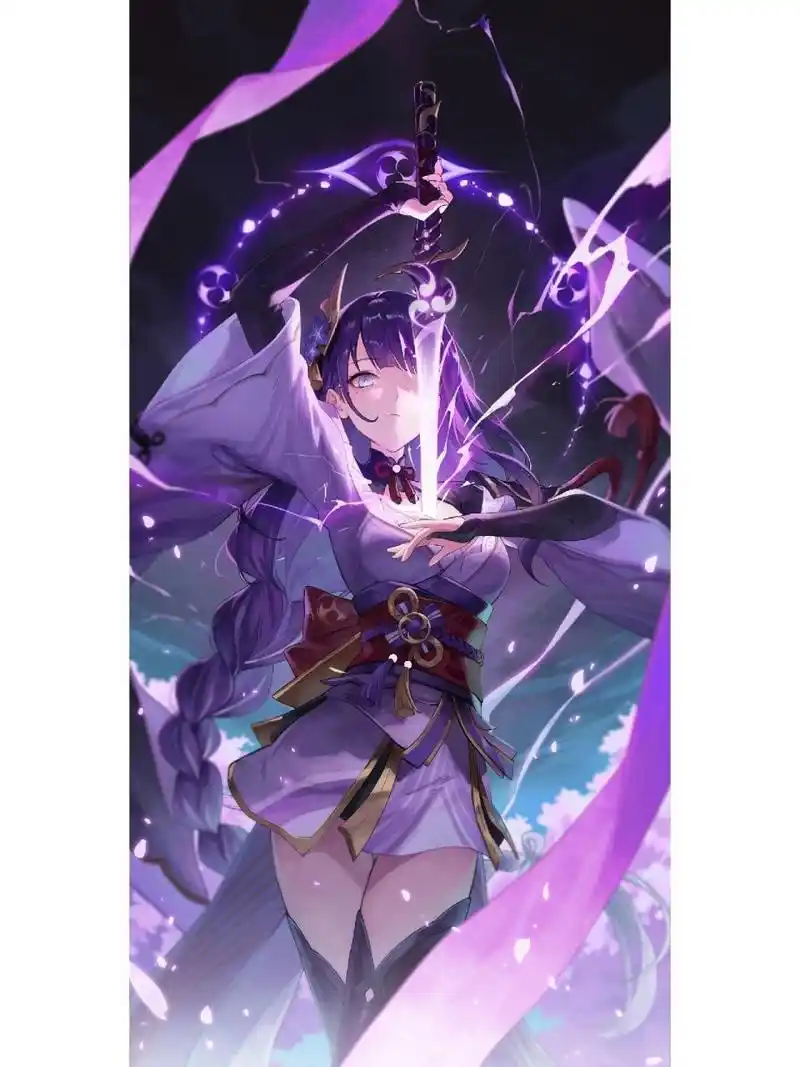 原神壁纸(竖版)‖雷电将军 雷电将军!雷电将军!雷电将军!雷电将军!