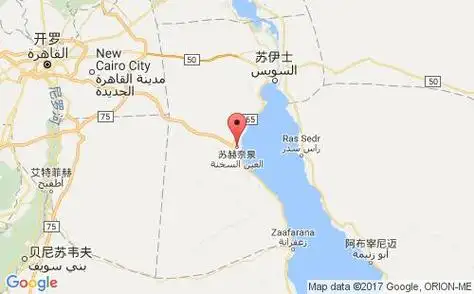 埃及港口艾因苏赫纳ain sukhna港口地图