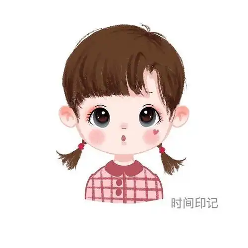 q版手绘头像儿童宝宝头像手绘定制婴儿漫画情侣头像设计宝宝画像淘宝