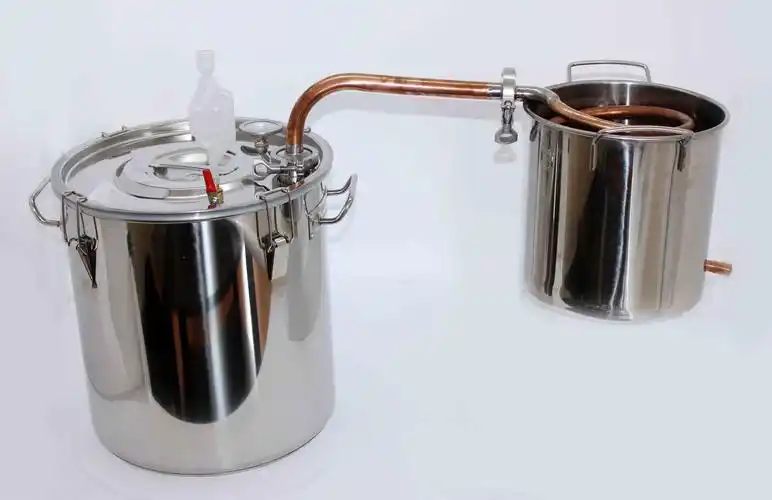 铜酿酒设备家用蒸酒器小型蒸馏器白兰地提纯口感好