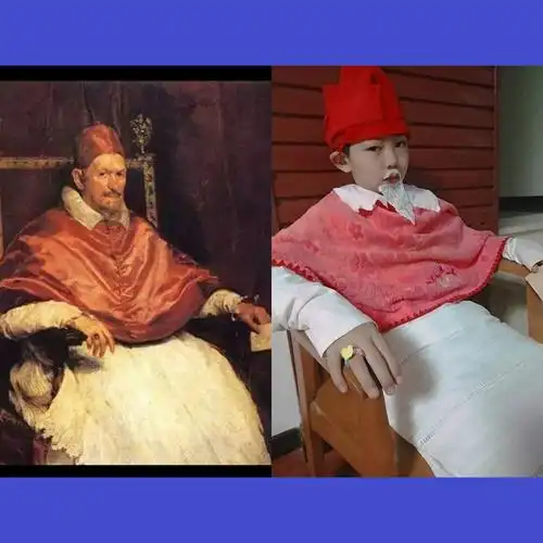 致敬经典,名画模仿秀 ——南充市三原实验学校三年级四班