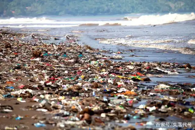 大量海洋垃圾