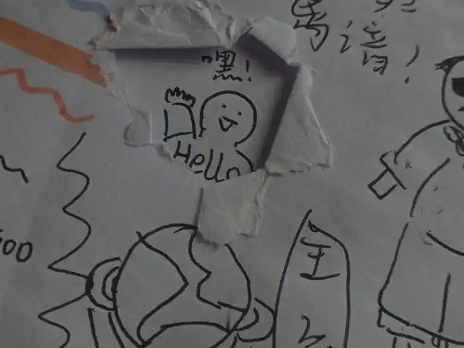 乱涂乱画的一天