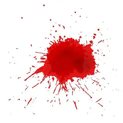 血迹手绘万圣节血迹元素万圣节活动png素材