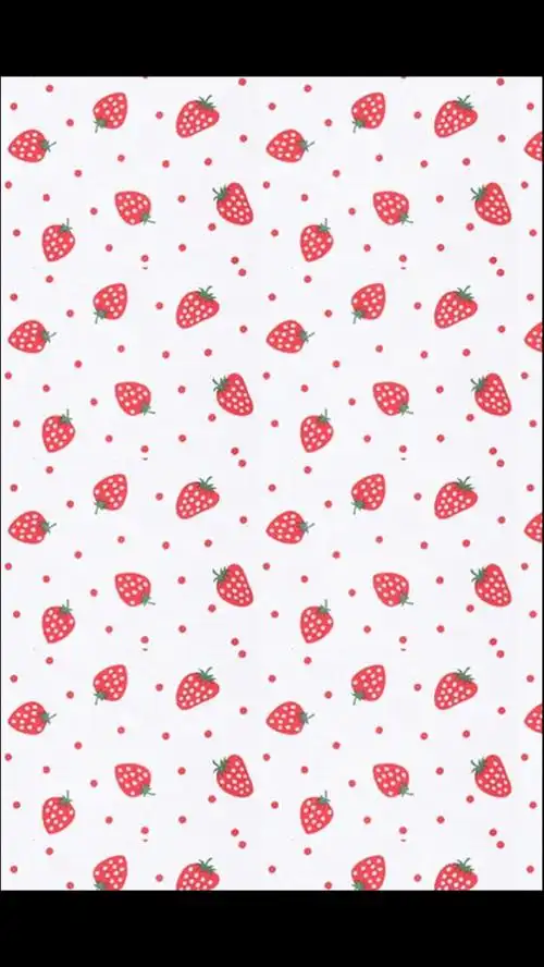 壁纸头像草莓平铺