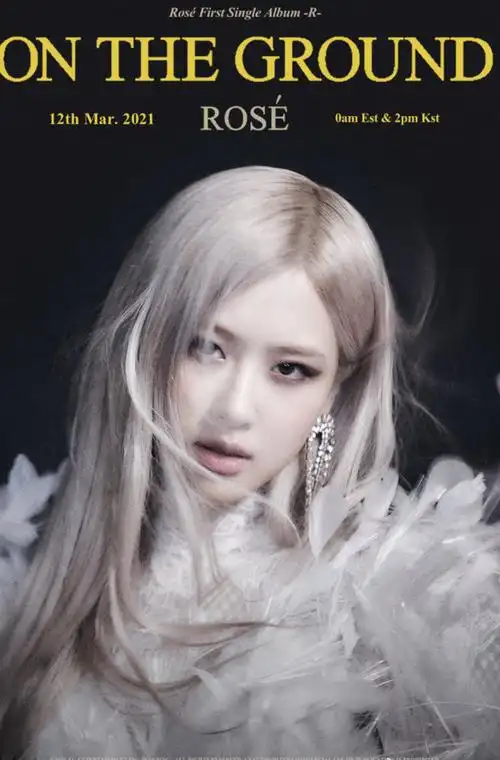 blackpink的ros07朴彩英solo单曲1辑主打曲名首次公开名为onthe