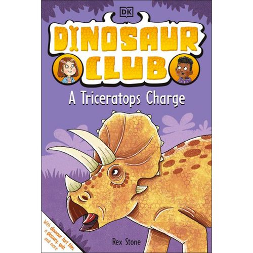 club a triceratops charge 恐龙俱乐部 三角龙冲锋 dk出版英语启蒙