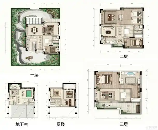 重庆龙湖·西宸原著4居室户型_图片大全-重庆楼盘网