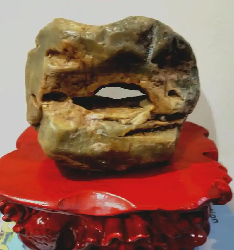 观赏石摆件 #纯天然奇石 #奇石文化传播 ! - 抖音