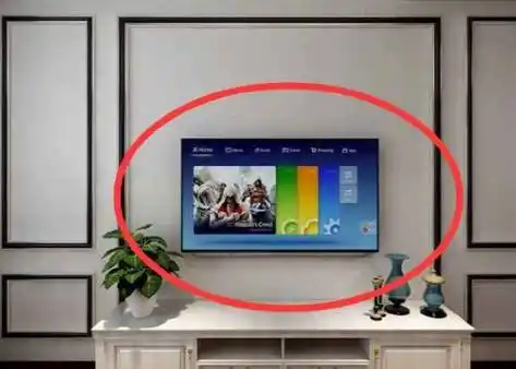 为什么电视挂在墙上却看不到电线?
