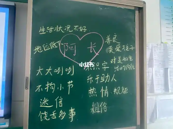 《阿长与〈山海经〉》板书(二)