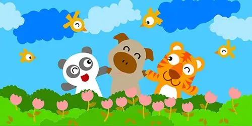 素材分类: 卡通物品所需点数: 0  点 关键词: 幼儿园卡通墙体壁画图片