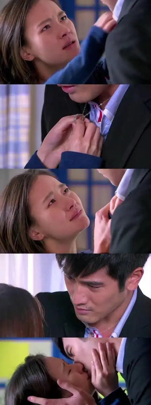 苏黎世"扑倒"王沥川的那场戏,小秋边解沥川扣子边流