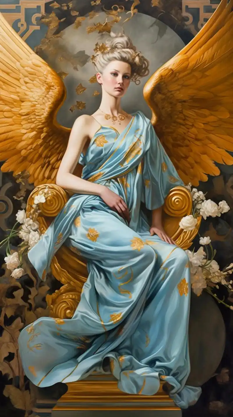 唯美天使 真人写实创意 3d肖像模型#美出高级感 #原创 # - 抖音