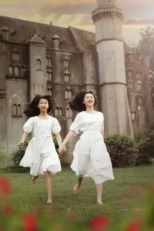 苏森susen的儿童摄影作品《好闺蜜》