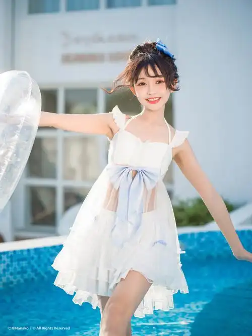 夏日泳衣写真_人像_poco摄影,玩转夏末,人像,少女