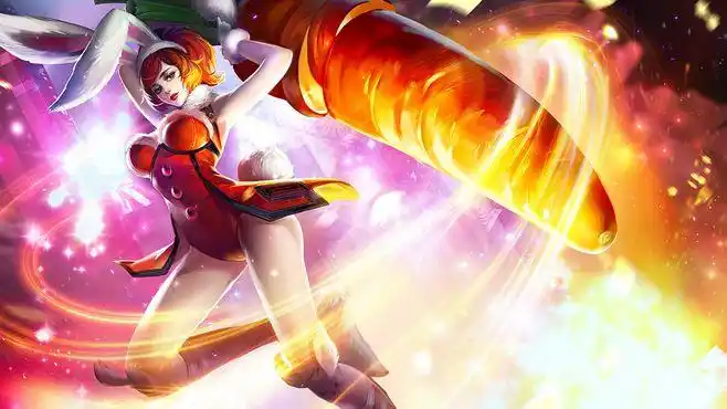 花木兰——兔女郎1 王者荣耀代练 v: .