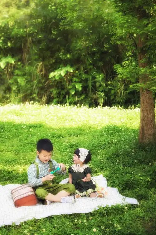 摄影师逍逍的儿童摄影作品《外景 湿地公园》