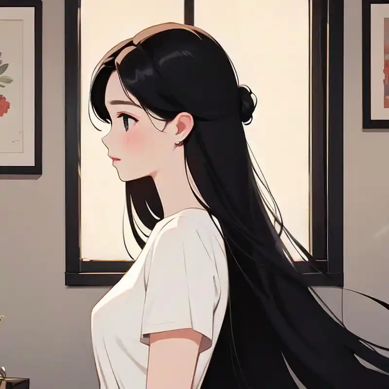 🌺唯美侧面女生头像,气质满满💃