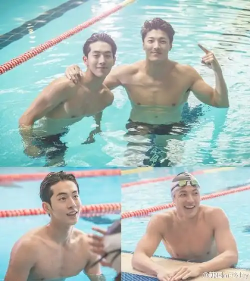 南柱赫李载仑举重妖精金福珠泳池剧照公开即将接档路易购物王