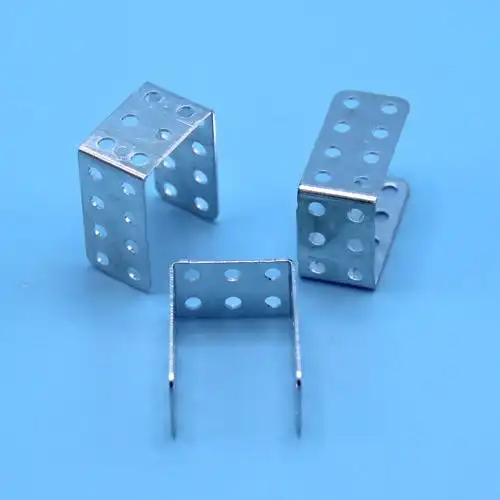 科学实验玩具材料多孔铁片u铁u型铁片 diy手工科技小制作模型材料