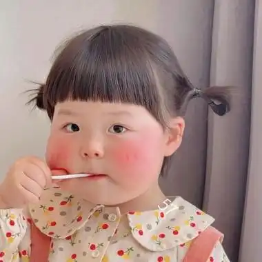 小女孩可爱头像萌娃高清