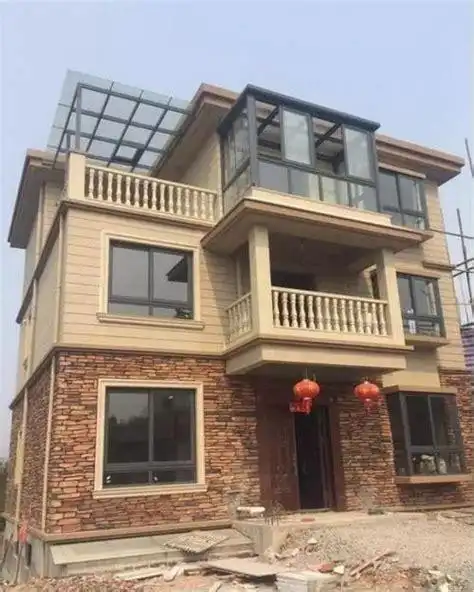 三层楼真石漆效果图片三层楼建筑面积怎么算2022已更新今日更新