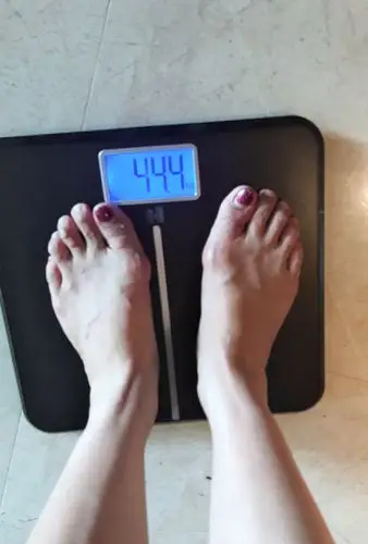 其它 八1--10日期间 写美篇 今天早上8月6日空腹称体重是:44.4公斤!