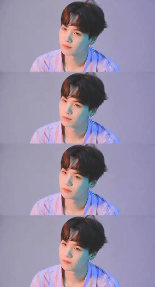 闵玧其图片来自微博@十二泰