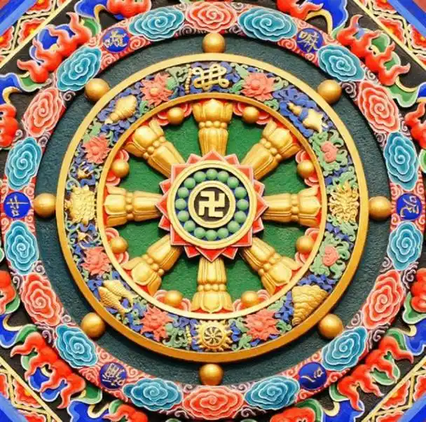 象征佛法的这个"卍"字,你知道它的含义吗?
