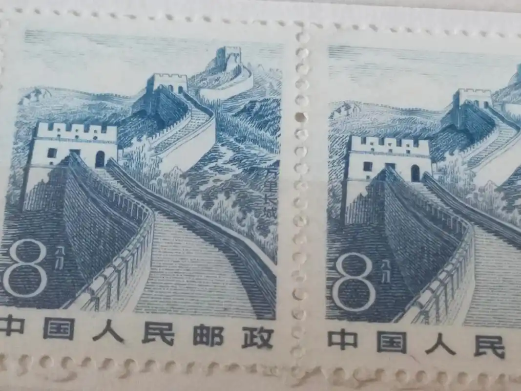 刚入手几枚(祖国风光)新中国邮票,万里长城#一代人的回忆  - 抖音