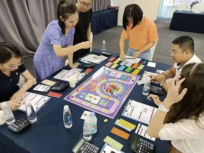 财富流现金流沙盘推演第四期,快乐玩学,提高财商情商智商逆商,杭州