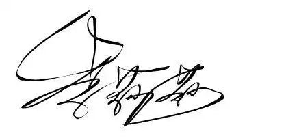 我叫李莎莎,我想找到一个更好的艺术签名